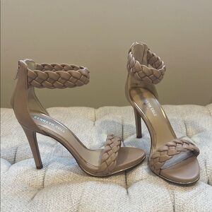 Kenneth Cole Women's Brown Braided Heels